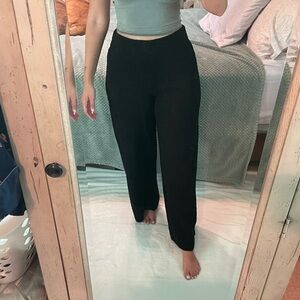 NWT Zara Black Textured pants